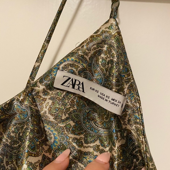 Zara satin mini dress - Picture 4 of 4